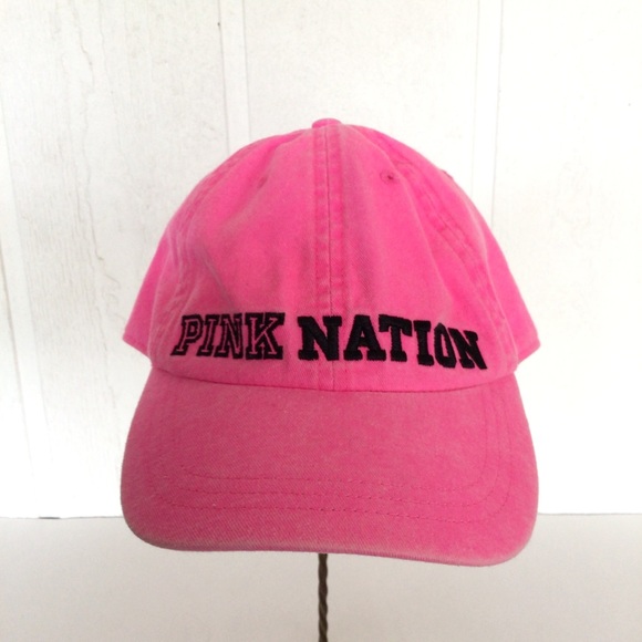 PINK VICTORIAS SECRET COTTON BASEBALL HAT. OSFM - Picture 5 of 10